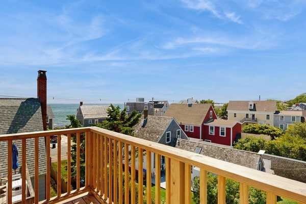 Welcome to White Dory Beach Retreat, a charming one-bedroom, one-and-a-half-bath condominium nestled in Provincetown's sought-after East End. Set within the historic White Dory, this beautifully appointed retreat offers the perfect blend of coastal charm, modern comfort, and an unbeatable location. Spend your days exploring Provincetown's vibrant shops, galleries, and restaurants before returning to your peaceful waterfront escape.
Wake each morning to beautiful bay views from your private deck, where you can sip your coffee as the sun rises over the harbor or unwind with a glass of wine after a day at the beach. Just steps across Commercial Street, the White Dory's private beach invites you to swim, kayak, paddleboard, stroll along the shoreline, or simply soak in Provincetown's spectacular sunsets. Long cherished for its private beach access and tranquil East End setting, the White Dory offers a quintessential Cape Cod experience just moments from the heart of town.
Designed for two guests, the thoughtfully furnished condo features a spacious bedroom with a queen-size bed, one full bath and an additional half bath, a fully equipped kitchen, comfortable living and dining areas, high-speed Wi-Fi, air conditioning, dedicated off-street parking, and beautifully maintained grounds. You'll also enjoy the convenience of being within walking distance of Provincetown's renowned art galleries, cafés, boutique shopping, whale watching excursions, the Pilgrim Monument, and the lively energy of Commercial Street while still enjoying the serenity of the East End.
Whether you're planning a romantic getaway, a relaxing week by the water, or a quintessential Cape Cod escape, White Dory Beach Retreat offers everything you need for an unforgettable stay—private beach access, bay views, modern comforts, and one of Provincetown's most coveted locations.