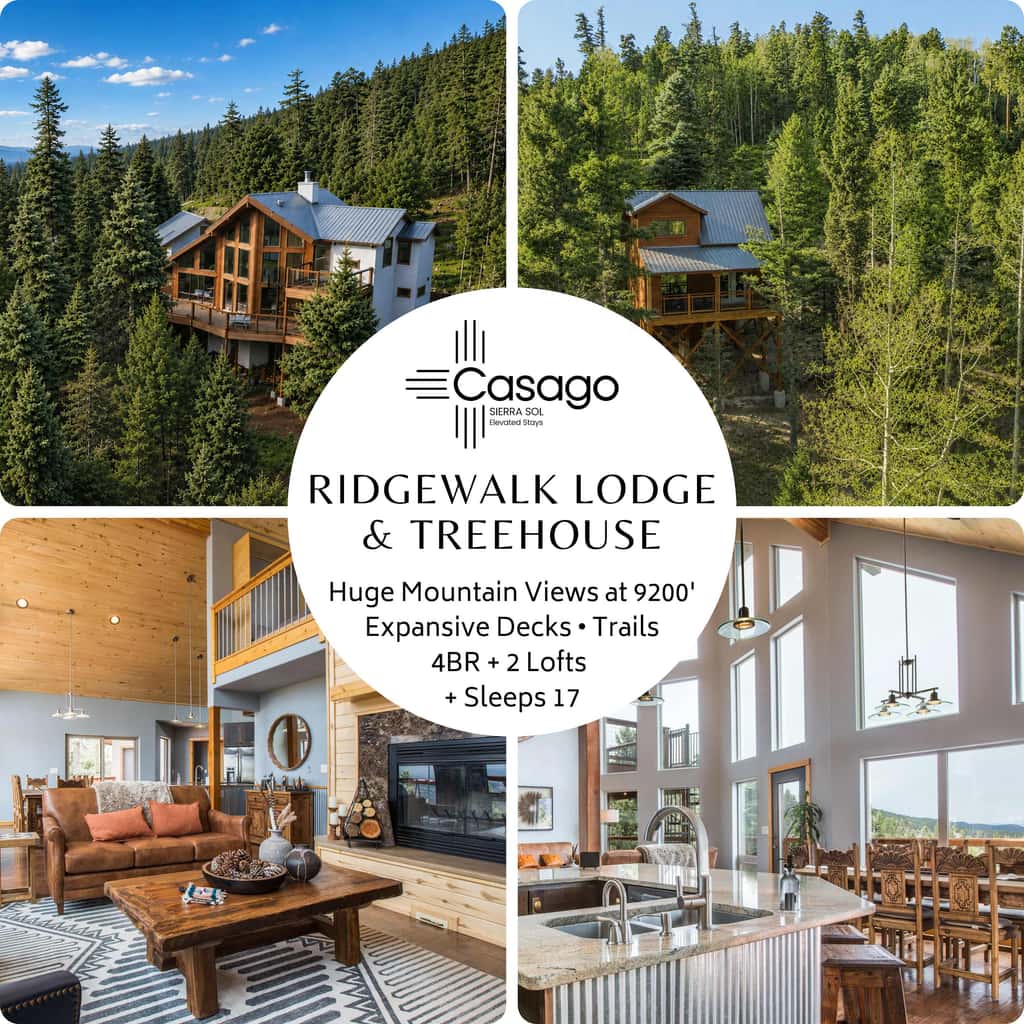 RidgeWalk Lodge and Treehouse - Sleeps 17, Views