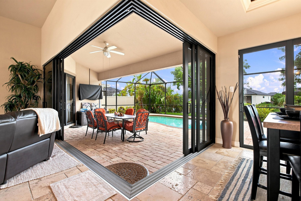Relaxing Waterfront House in Cape Coral with Private Pool Patio and Canal Views