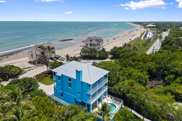 Mermaid Cove | Beach-to-River Retreat with Pool, Hot Tub, Private Dock & Boat Lift