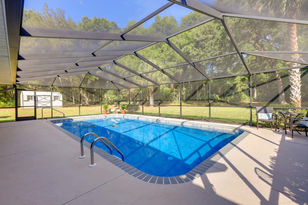 3 Mi to Dunnellon Historic District: Home w/ Lanai