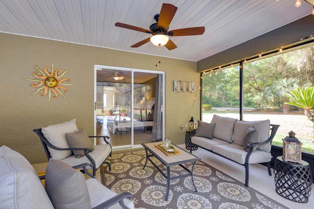 3 Mi to Dunnellon Historic District: Home w/ Lanai