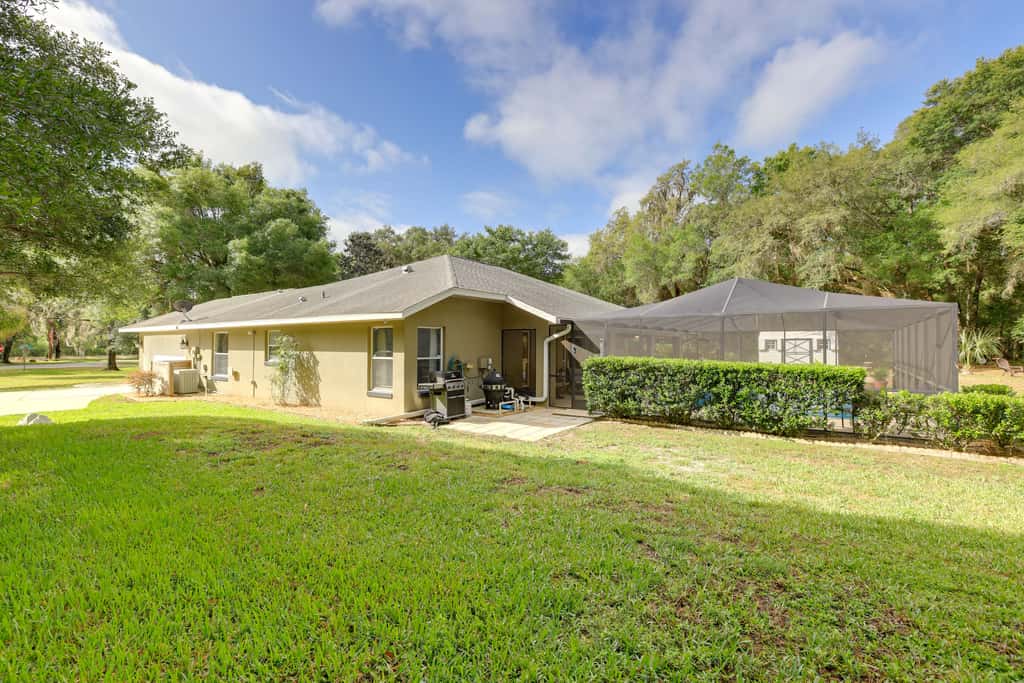 3 Mi to Dunnellon Historic District: Home w/ Lanai