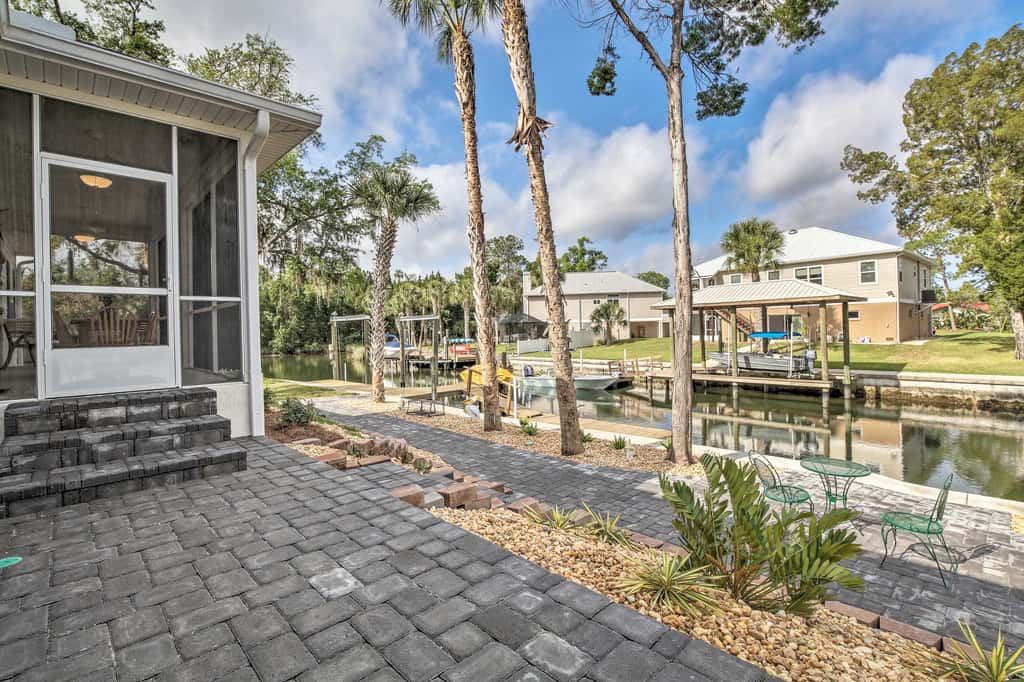 Canal-Front Home w/ Boat Dock in Crystal River