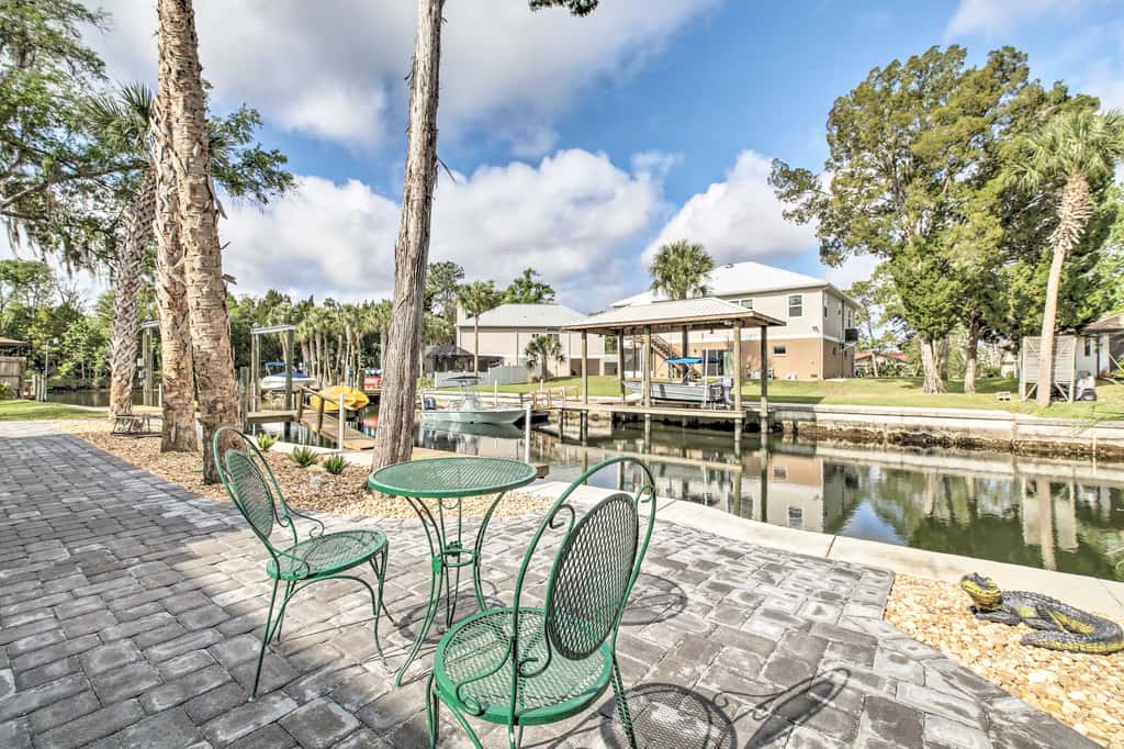 Canal-Front Home w/ Boat Dock in Crystal River