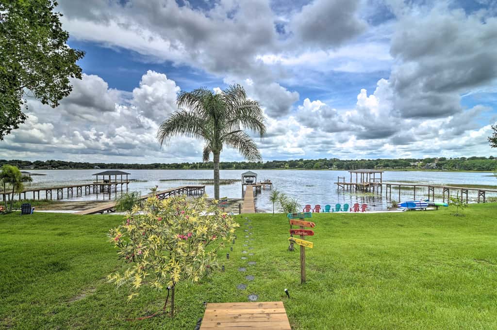 Florida Family Home w/ Dock on Saw Mill Lake!