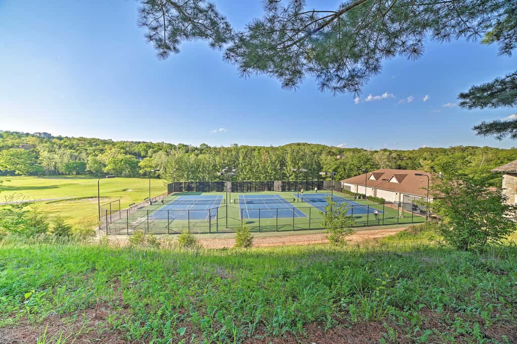 Branson West Villa w/ Golf Course View & Pool!