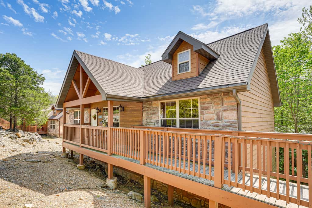 5 Mi to Silver Dollar City! Family Cabin Near Golf