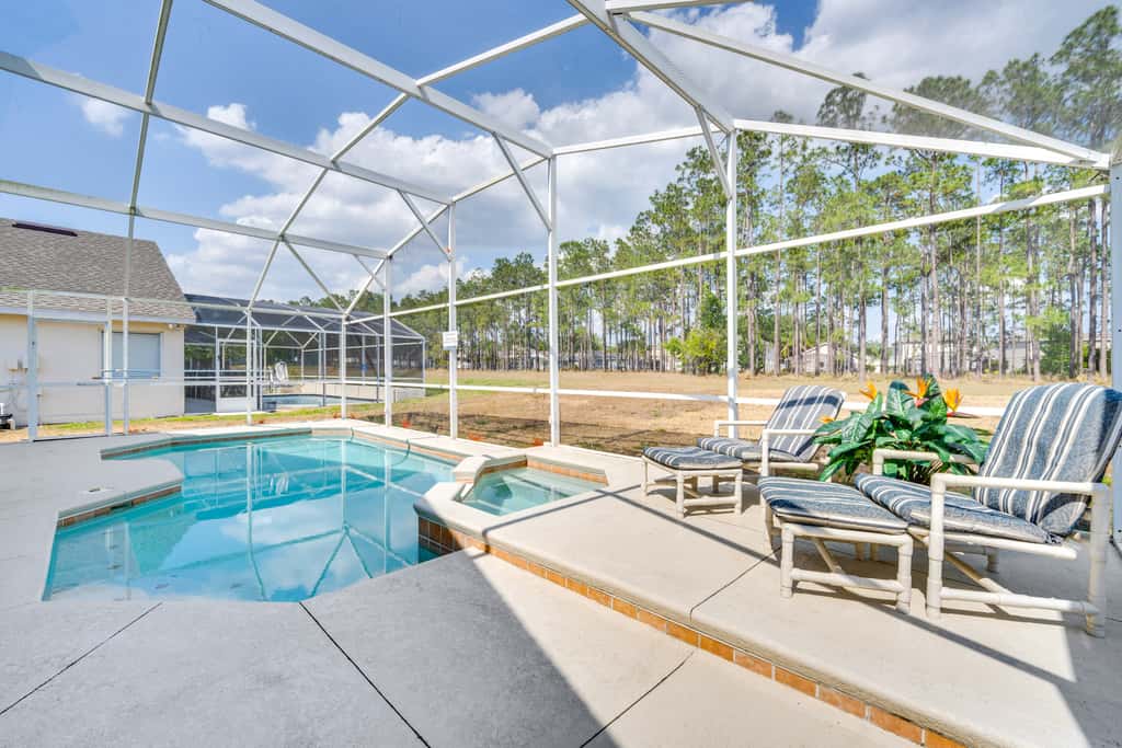 10 Mi to Disney: Home w/ Spa & Heated Pool!