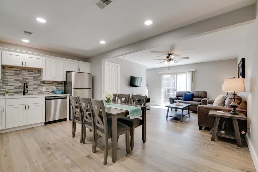 Delightful Townhouse w/ Patio & Shared Yard!