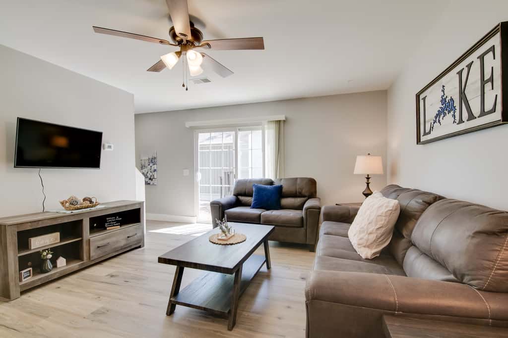 Delightful Townhouse w/ Patio & Shared Yard!