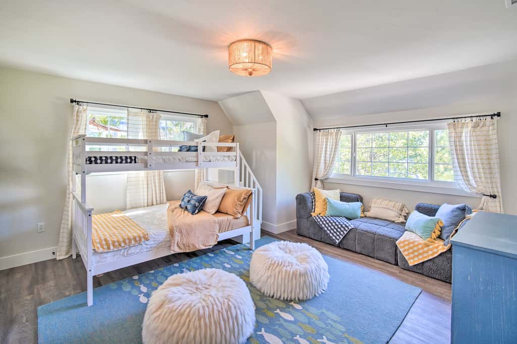 Chic Lake House w/ Furnished Deck & Hot Tub!