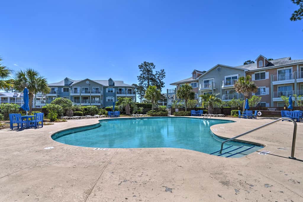 Dog-Friendly Condo w/ Resort Perks in Calabash!