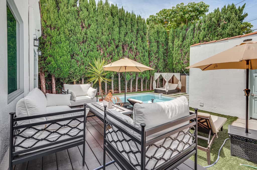 1 Block to Melrose Ave! Bright Home w/ Pool
