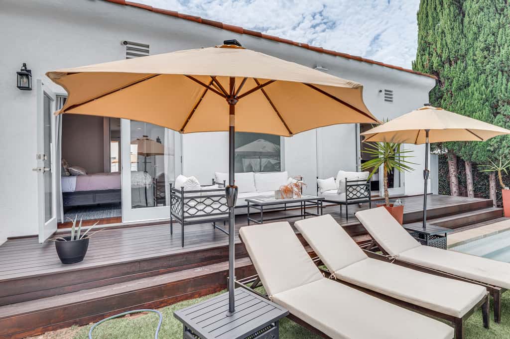 1 Block to Melrose Ave! Bright Home w/ Pool