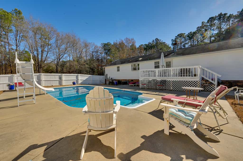 Game Room + Easy ECU Access: Greenville Getaway