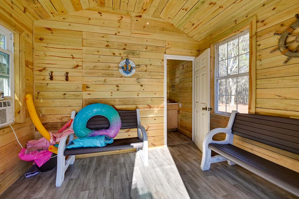 Game Room + Easy ECU Access: Greenville Getaway