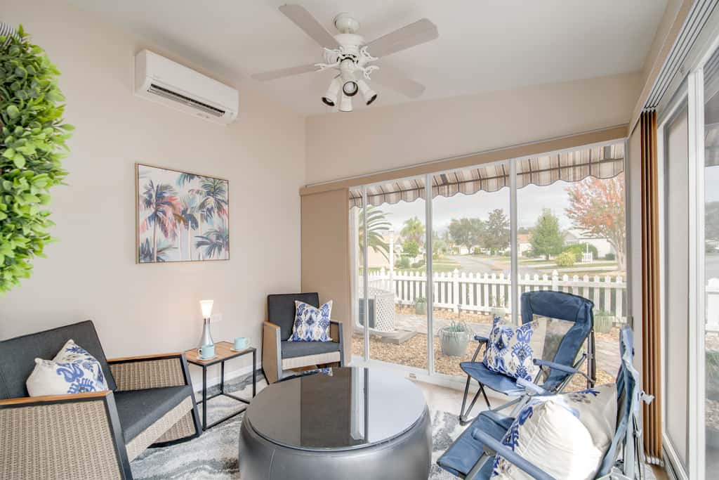 1 Mi to Golf: Home w/ Chic Patio in The Villages