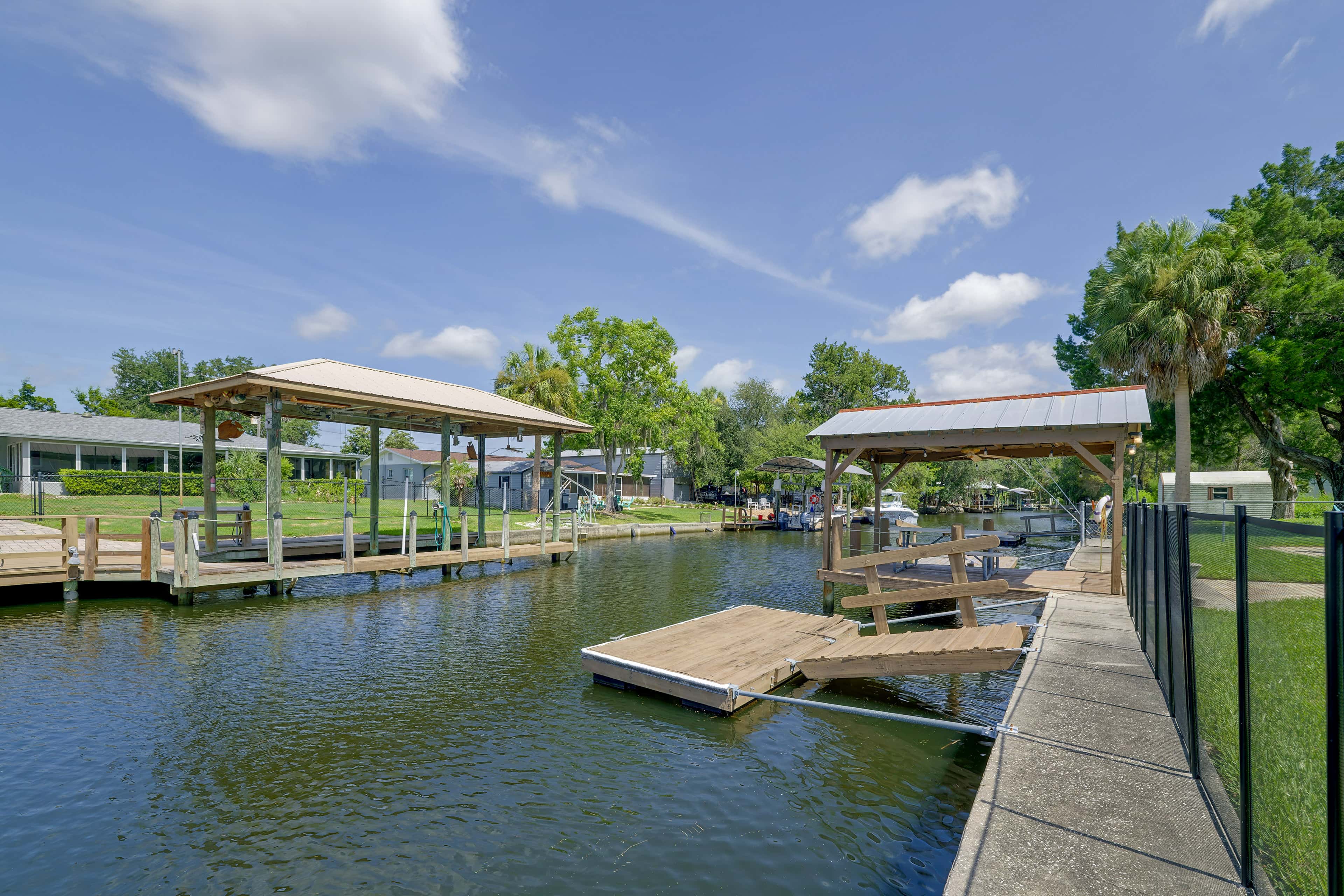 Canal-Front Crystal River Home w/ Boat Dock