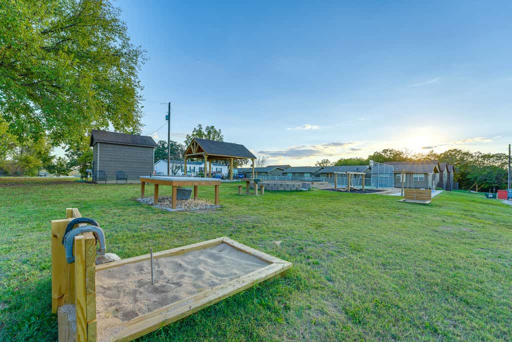 Pool + Walk to Lake! Little Indian Resort Cabin