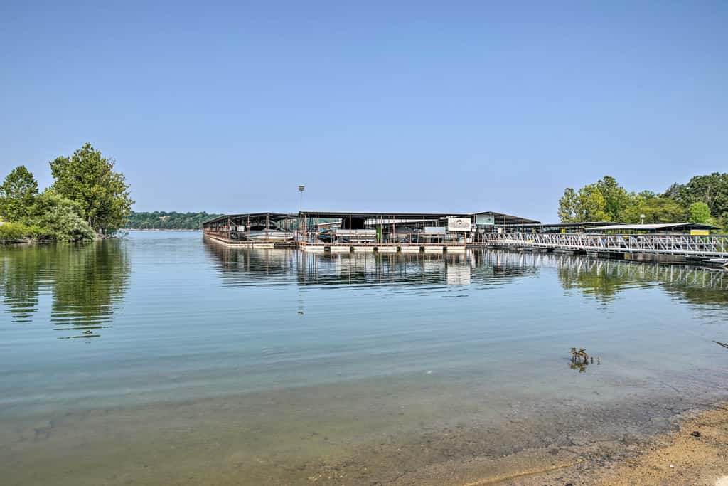 Updated Cabin w/ Direct Lake Access & Pool!