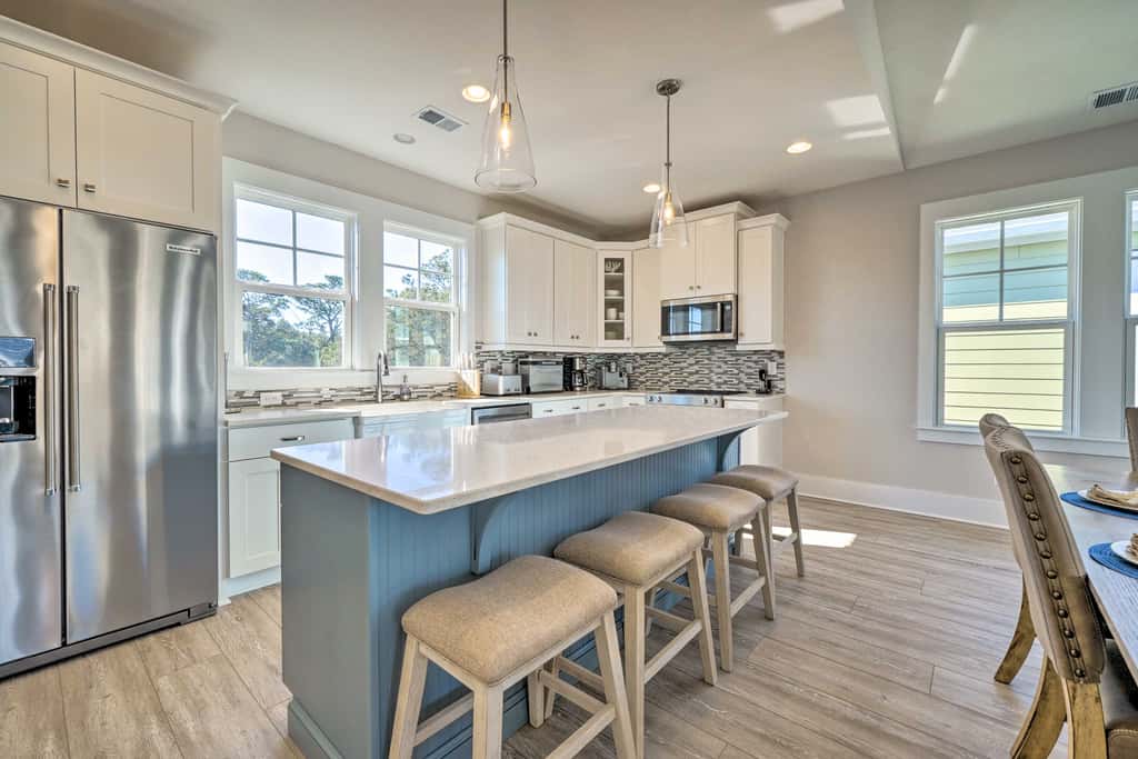 Kure Beach Townhome: Short Walk to the Beach!