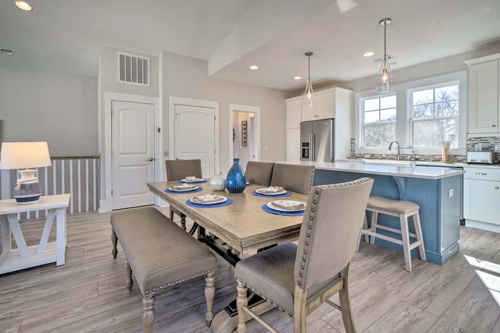 Kure Beach Townhome: Short Walk to the Beach!