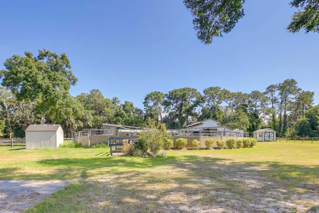 Ocala Tiny Home on 10-Acre Farm Near WEC!