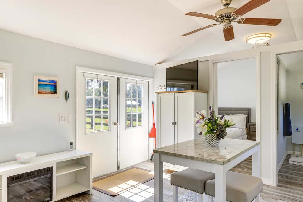 Ocala Tiny Home on 10-Acre Farm Near WEC!