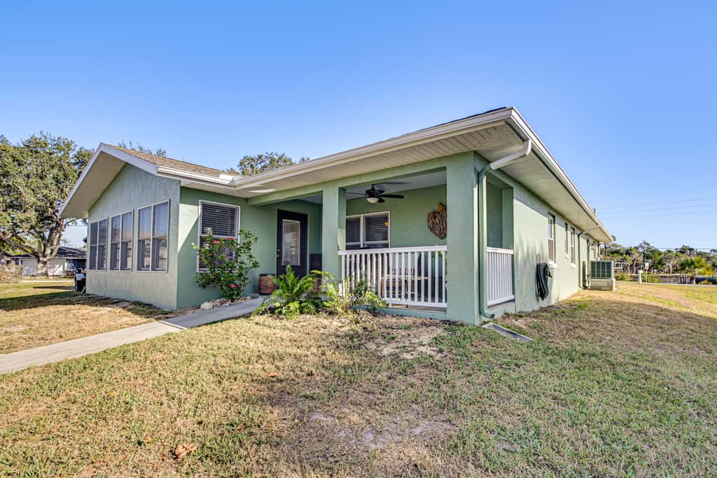 Waterfront Home on Canal w/ Dock & Pedal Boat!