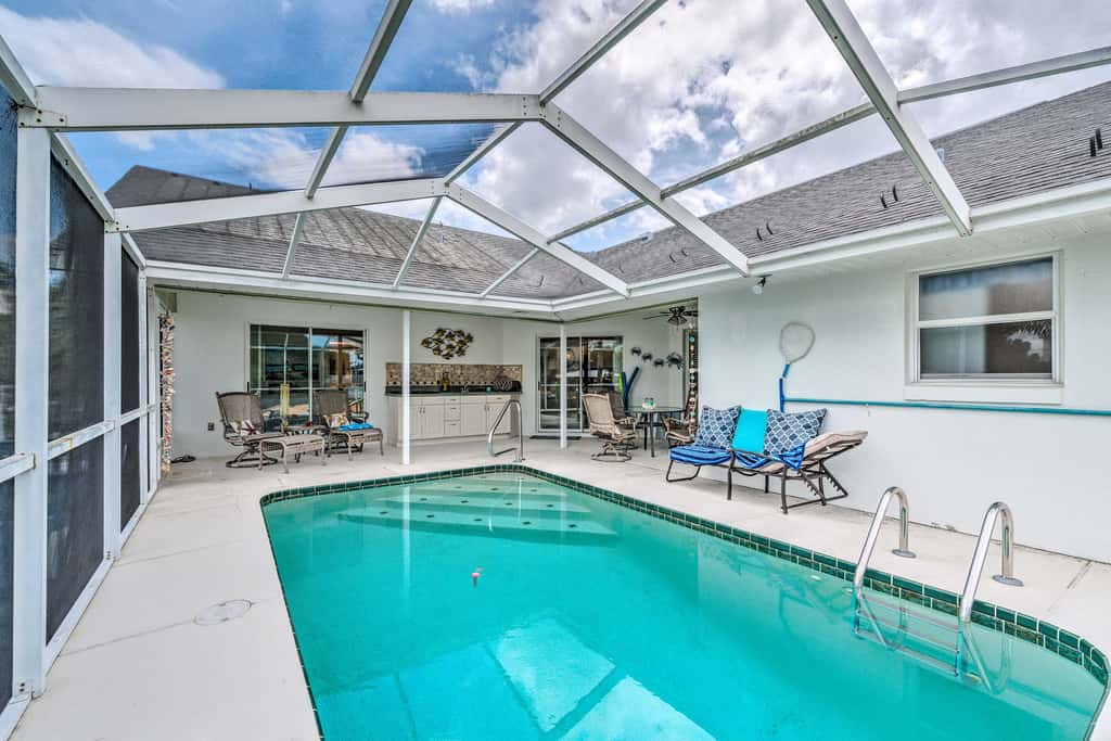 Waterfront Home w/ Dock, Kayaks, Pool + More!