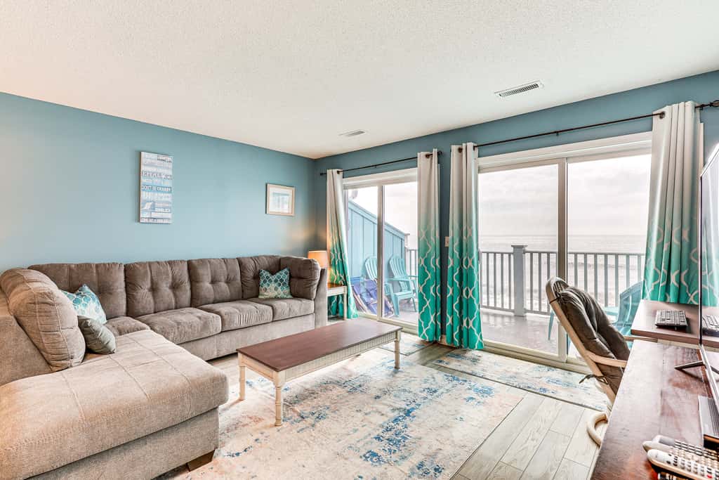 Kure Beach Condo w/ Panoramic Ocean Views!