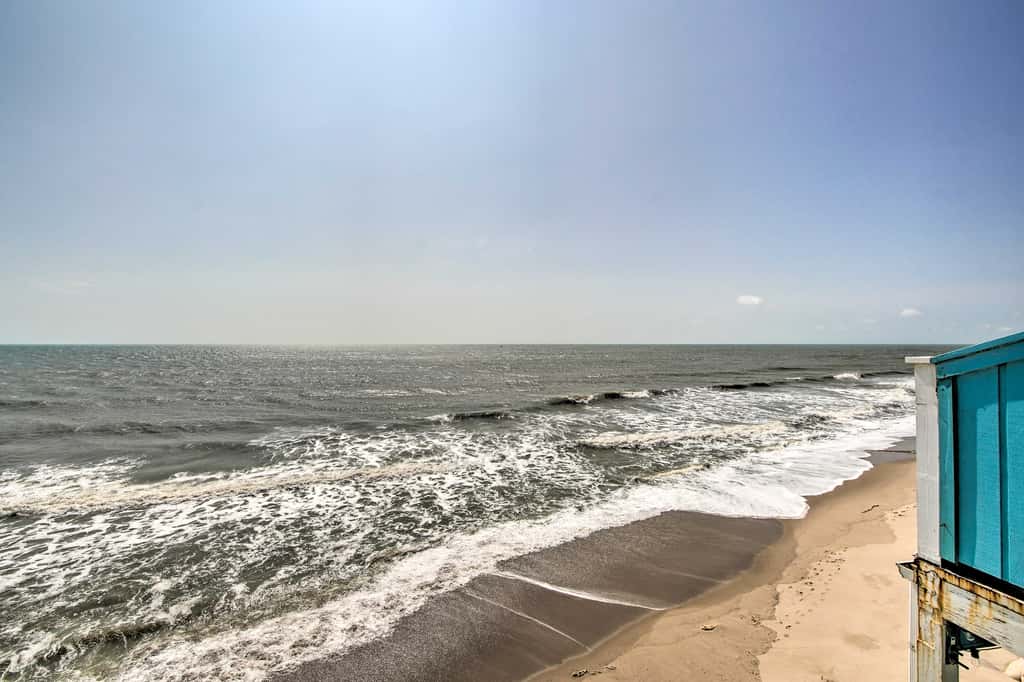 Kure Beach Condo w/ Panoramic Ocean Views!