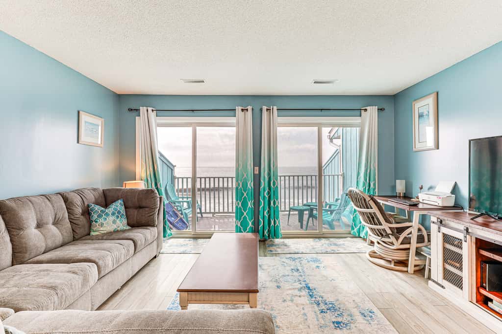 Kure Beach Condo w/ Panoramic Ocean Views!