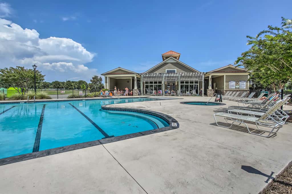 Pool & Private Balcony! Crow Creek Golf Club Condo