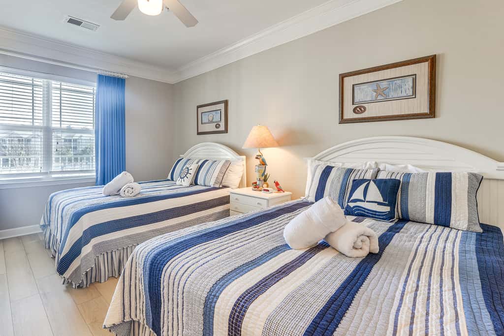 Pool & Private Balcony! Crow Creek Golf Club Condo