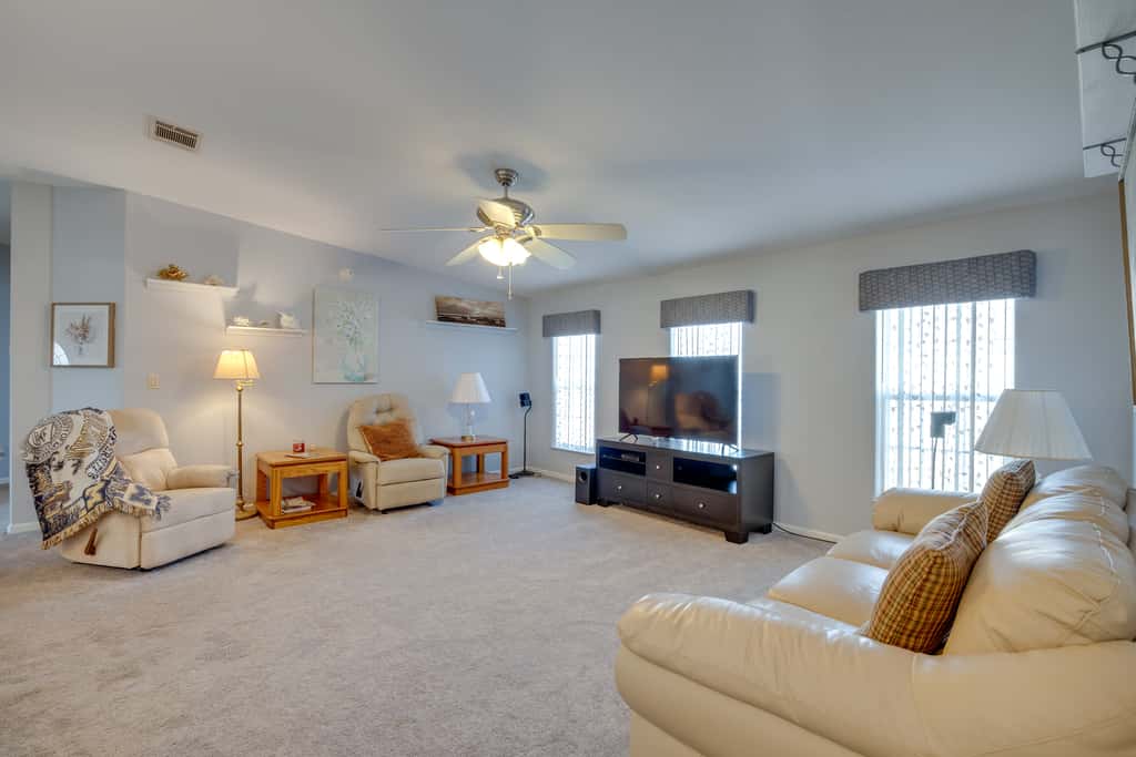 Near Golf & Dining: Wildwood Vacation Rental!