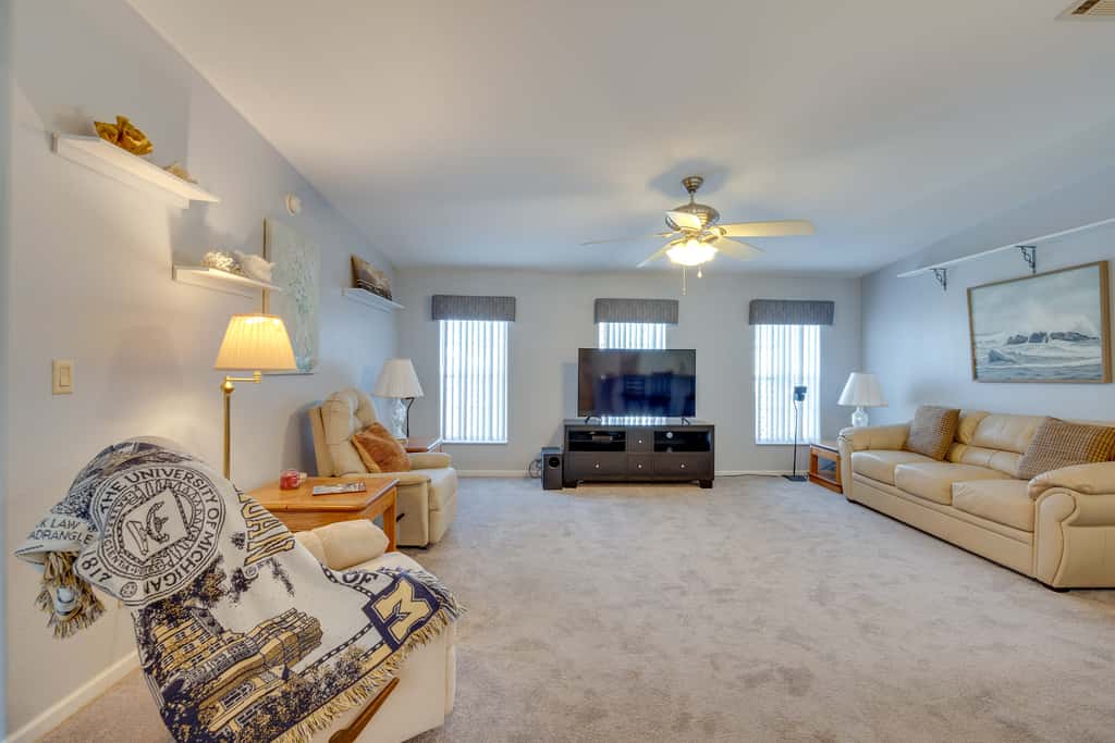 Near Golf & Dining: Wildwood Vacation Rental!