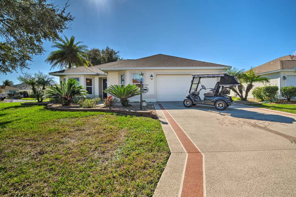 Sunny Home w/ Golf Cart in The Villages!