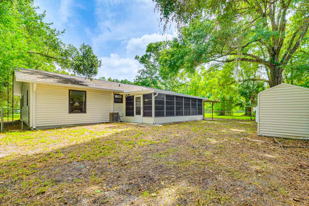 Ocala Home w/ Fenced Yard Near WEC: Dogs Welcome!