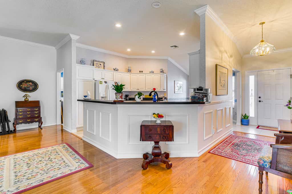 Walk to Golf & Pool: Pet-Friendly Villages Home
