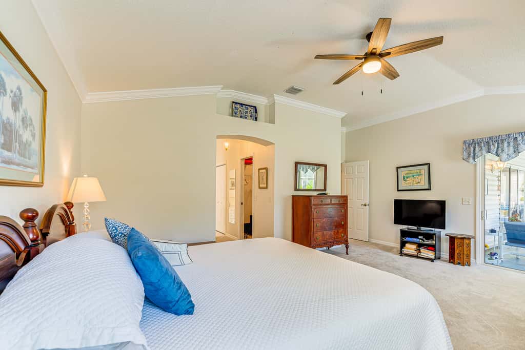 Walk to Golf & Pool: Pet-Friendly Villages Home