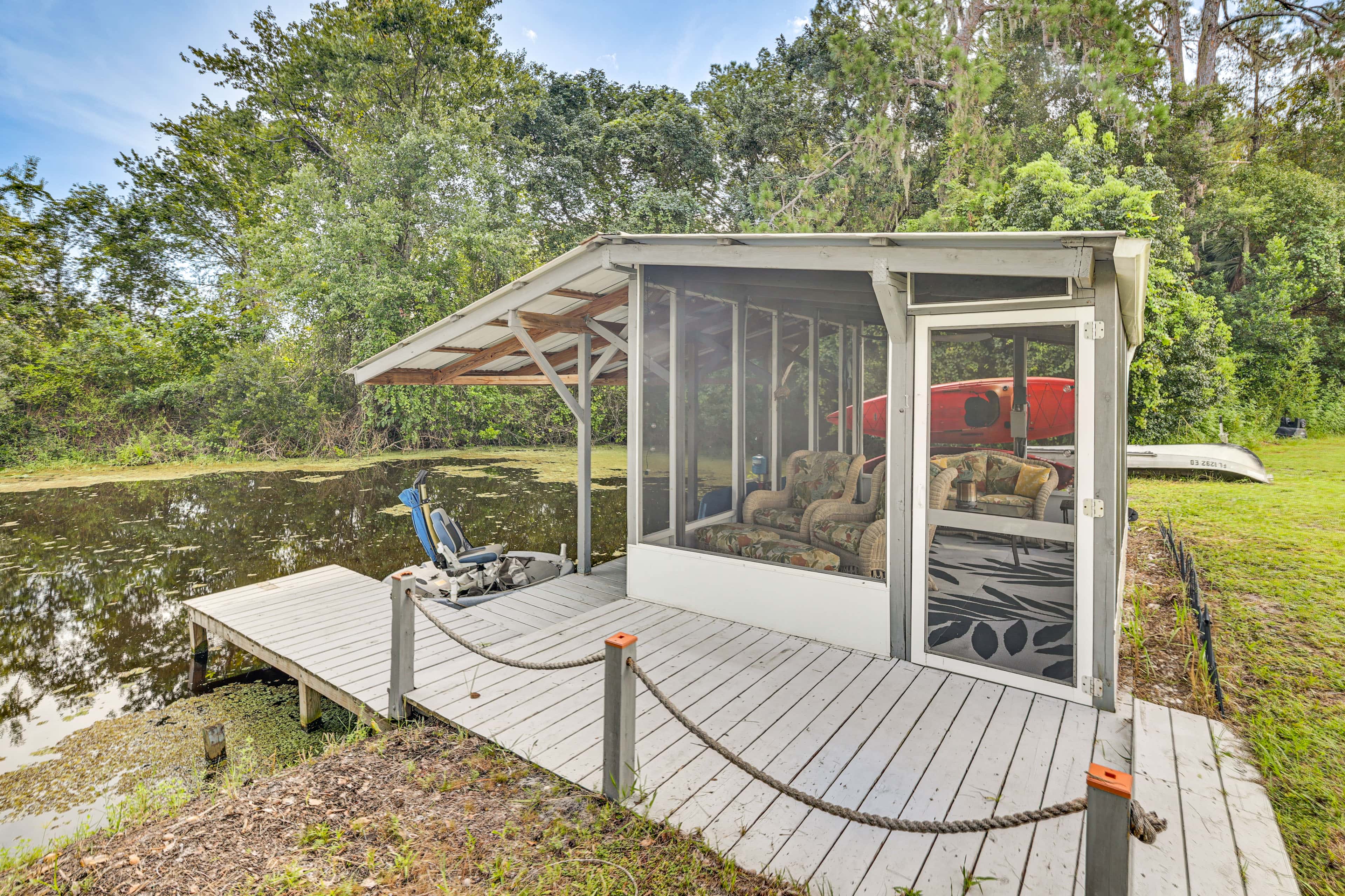 Withlacoochee River Retreat w/ Dock: Paddle & Fish