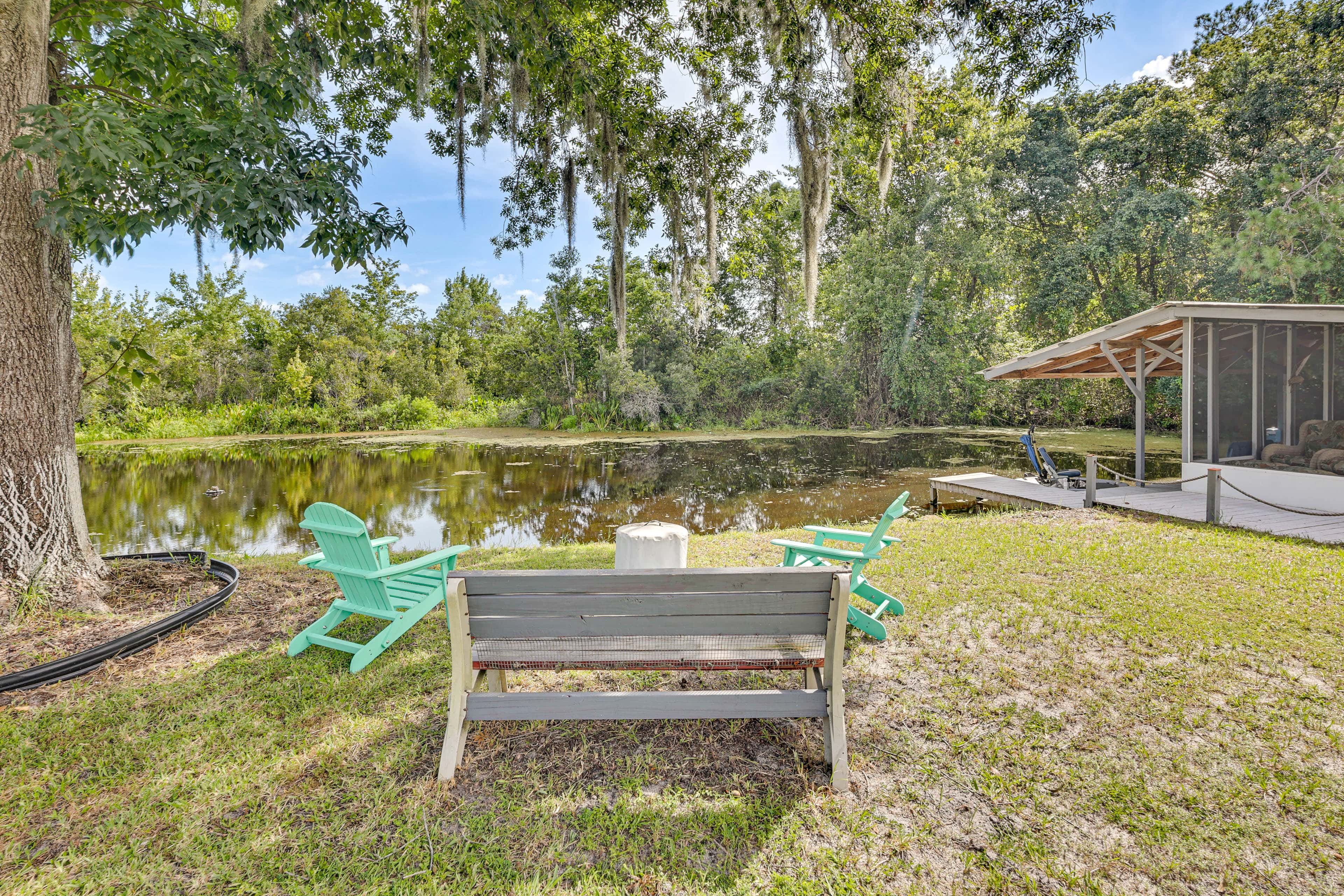 Withlacoochee River Retreat w/ Dock: Paddle & Fish