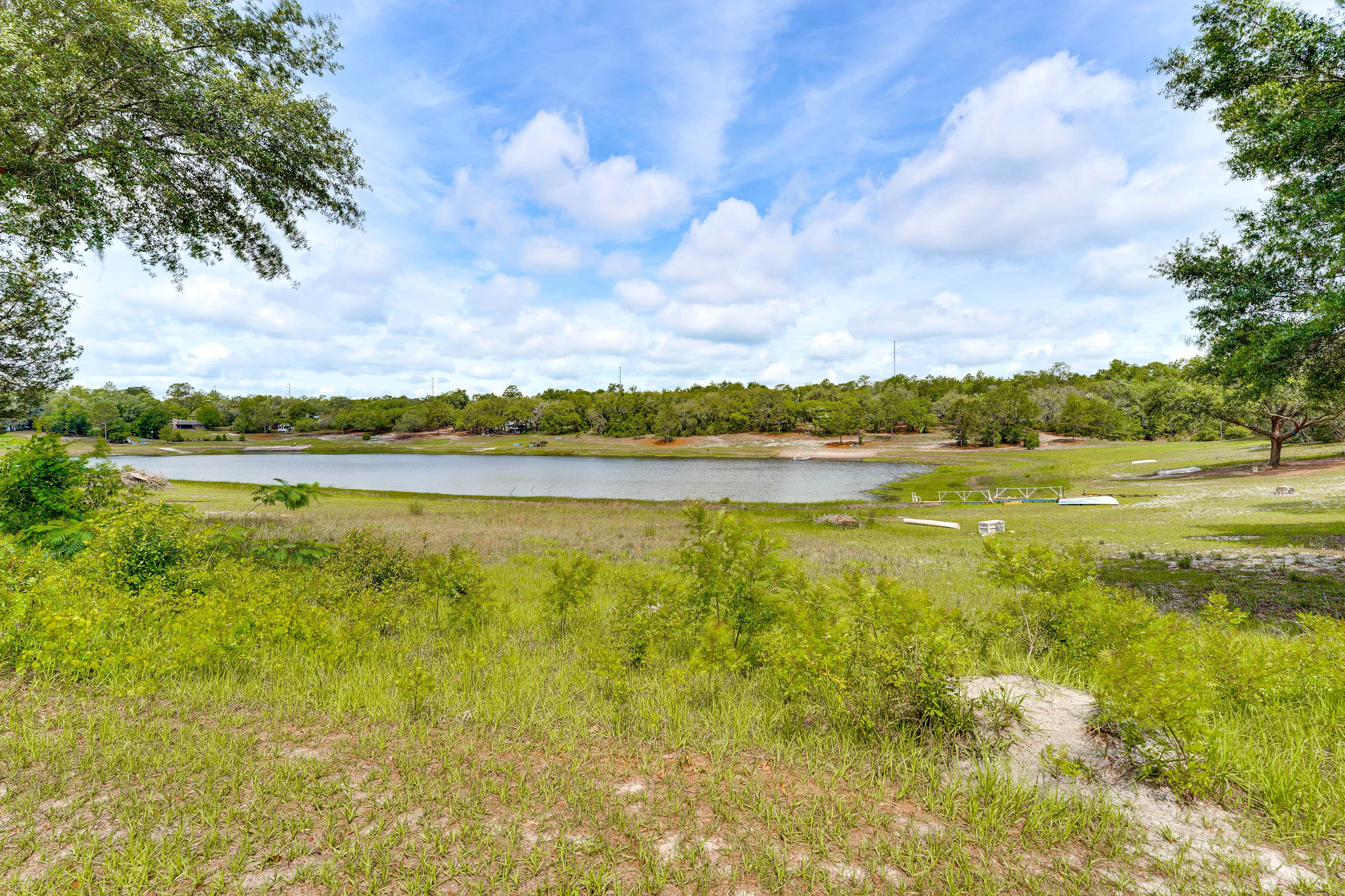 Patio w/ Views! Pet-Friendly Keystone Heights Home