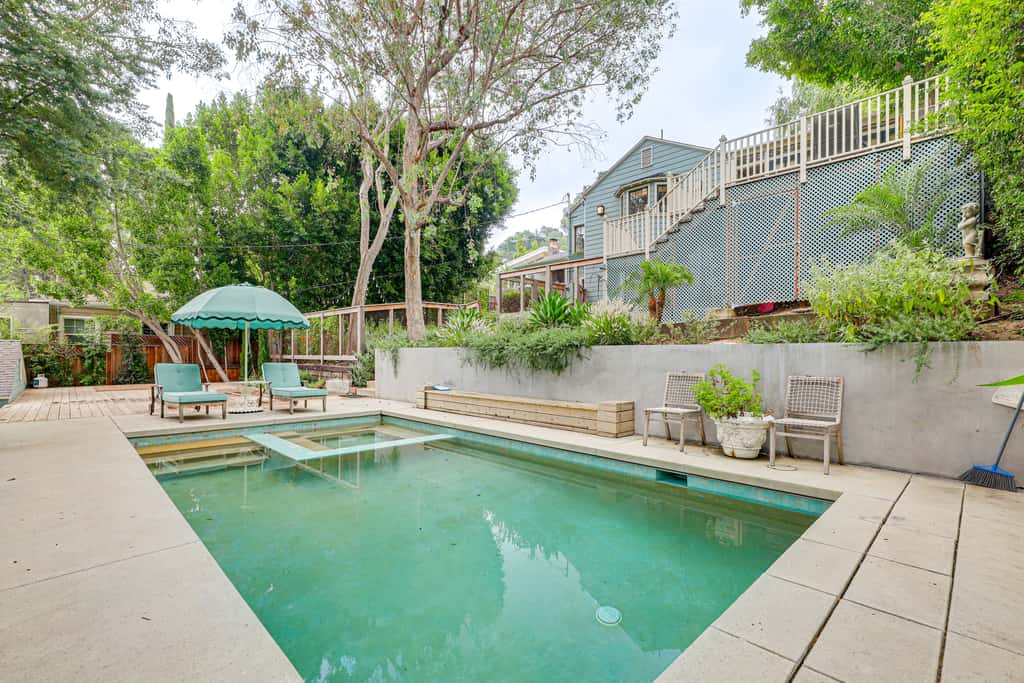Pool & Speakeasy: Hollywood Hills Hideaway
