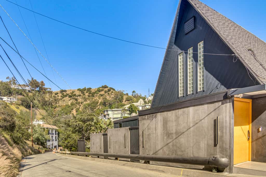 Luxe Hollywood Hills A-Frame: Iconic Former Venue!