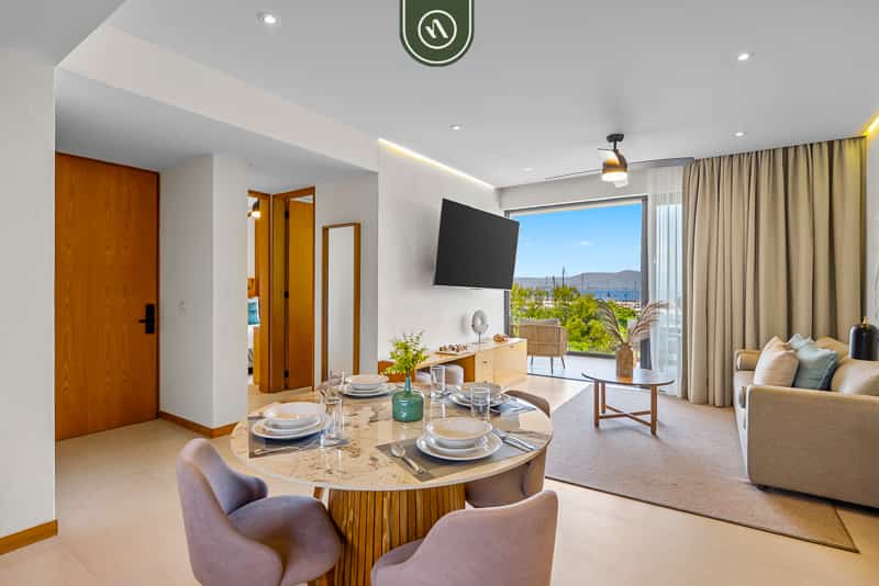 2BR/2BA Marina View Condo w/ King Bed, Rooftop Pool & Beach Club, La Cruz