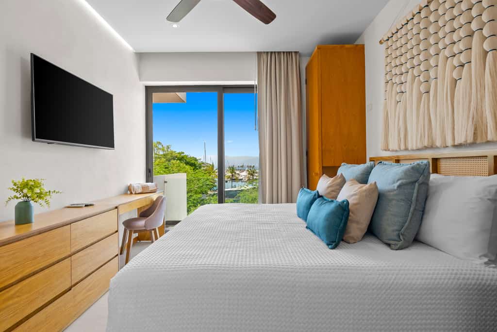 Modern 2BR Condo near Marina Riviera Nayarit | Rooftop Pool & Beach Club