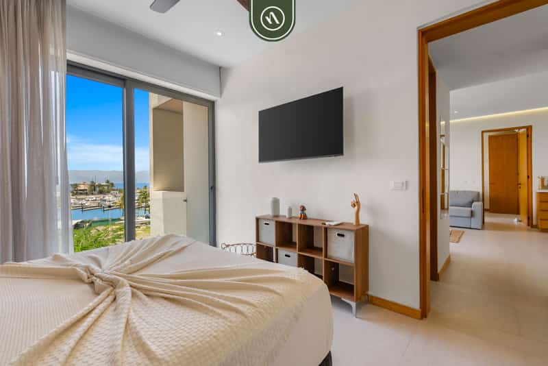 New Listing 2BR condo near the ocean with pool, gym, WiFi, and parking.